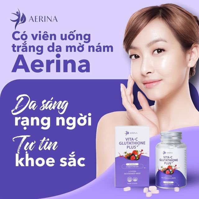 Vi N U Ng Tr Ng Da M N M Aerina Vitamin C Glutathione Dr Halee