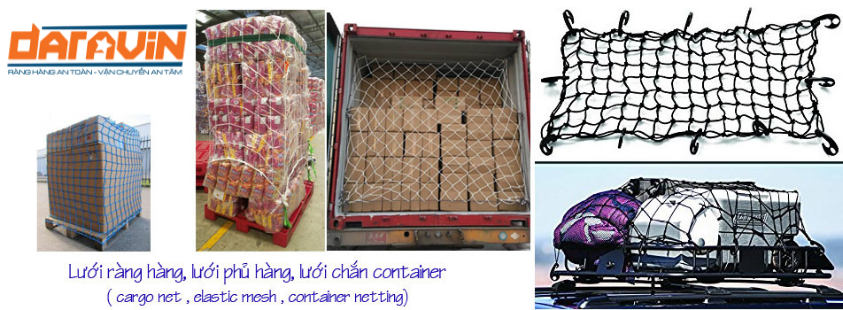 Lưới chắn container, lưới ràng hàng