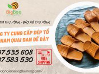 Gợi ý công ty cung cấp dép tổ ong Việt Nam quai đan đế dày