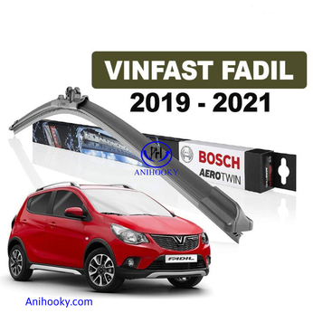 Gạt mưa ô tô vinfast fadil Bosch silicon mềm gạt sạch - không kêu- bảo hành 01 đổi 01