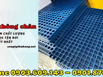 Nơi bán pallet nhựa không chân giá rẻ