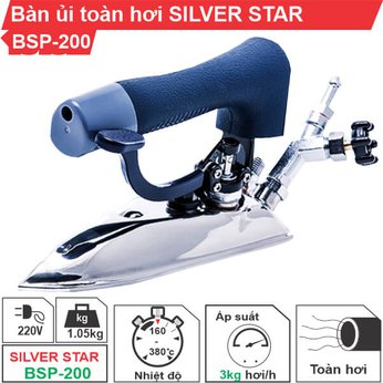 Bàn ủi toàn hơi Silver Star BSP-200