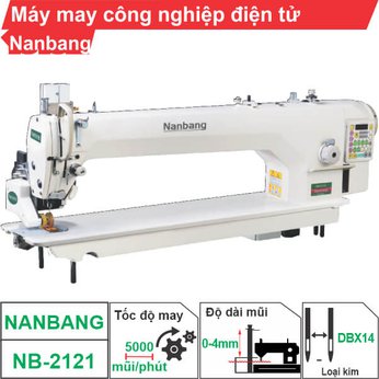 Máy may công nghiệp điện tử Nanbang NB-2121 (1 kim)
