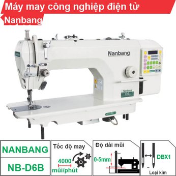 Máy may công nghiệp điện tử Nanbang  NB-D6B (1 kim)