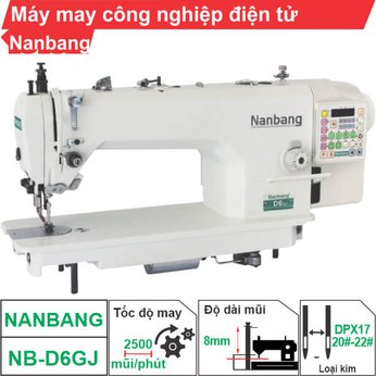 Máy may công nghiệp điện tử Nanbang NB-D6GJ (1 kim)