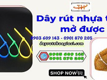 Dây rút nhựa - Dây thít nhựa tháo mở được giá xưởng