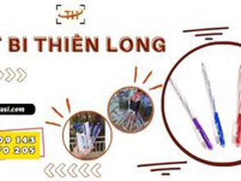 Nhập sỉ bút bi Thiên Long rẻ tại TPHCM uy tín