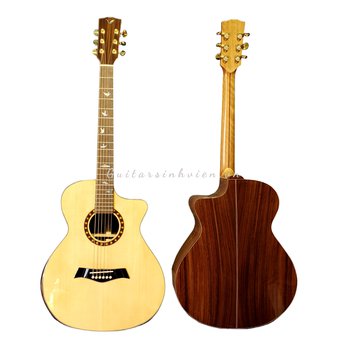 Đàn guitar acoustic Việt Nam custom cao cấp V5