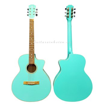 Đàn guitar acoustic màu xanh ngọc SV-A1CL