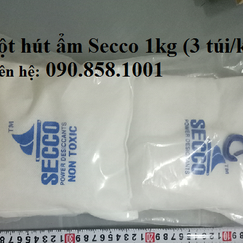 Túi bột chống ẩm Secco 1kg (dây 3 túi)