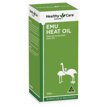 Dầu nóng xoa bóp con đà điểu Healthy Care Emu Heat Oil