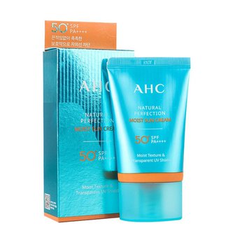 Kem chống nắng AHC Natural Perfection Moist Sun Cream SPF50+ PA++++