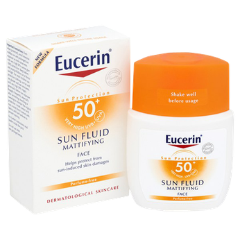 Kem Chống Nắng dạng lỏng Eucerin Sun Fluid Mattifying SPF50+ 50ml