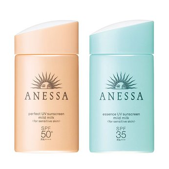 Kem chống nắng dành cho da nhạy cảm và da dầu Shiseido Anessa Perfect UV Sunscreen  Mild Milk 