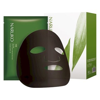 Mặt nạ kiểm soát dầu và giảm mụn thâm Naruko Tràm Trà Bản Đài - Tea Tree Shine Control And Blemish Clear Mask