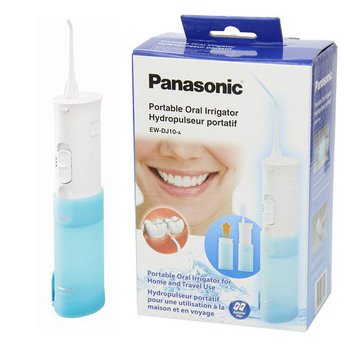 Tăm nước du lịch xài bằng pin AA Panasonic Portable Oral Irrigator EW-DJ10-A