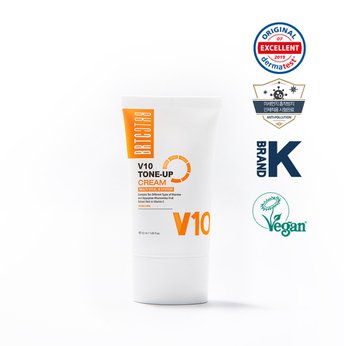 Tinh chất trắng và nuôi dưỡng da, chống nhăn BRTC V10 Tone up Cream 50ml