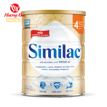 Sữa bột Similac 5G số 4 900g (2 - 6 tuổi)