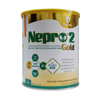 Sữa Nepro Gold 2 400g - Dành cho người bệnh thận và tiểu đường 