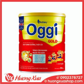 Sữa Oggi Gold 900g tăng cân nhanh, ngừa táo bón 