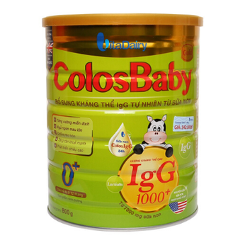 Sữa Colosbaby Gold 0+ Kháng thể IgG  tự nhiên từ sữa non ColosIgG 24 H