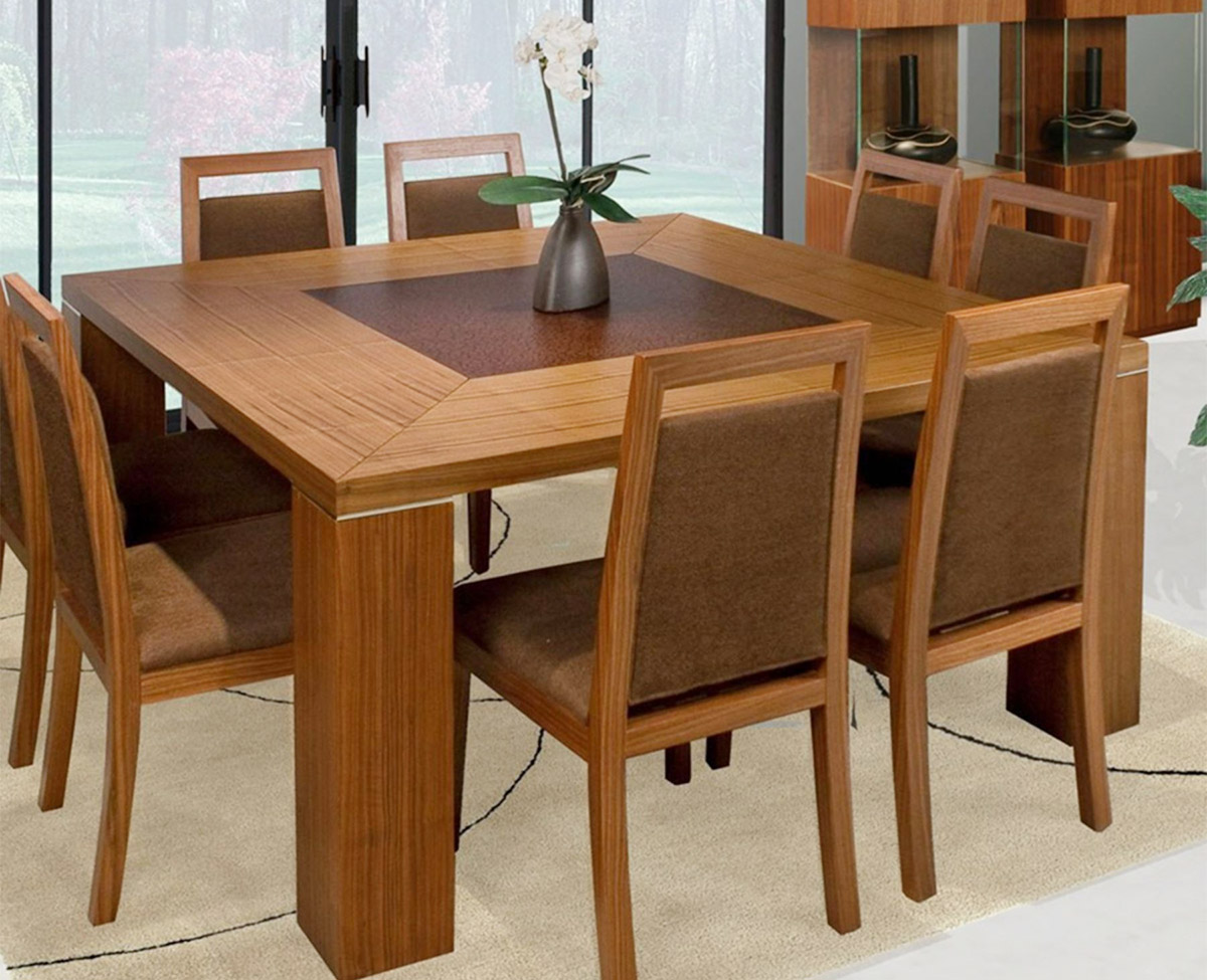 Bộ bàn ăn gỗ 8 ghế tại sao nên mua? Mẫu nào đẹp nhất