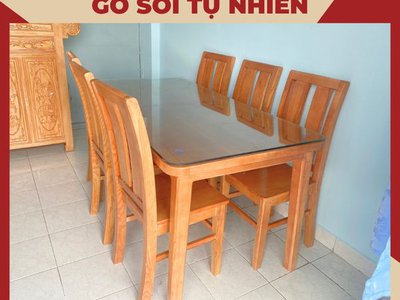 Giao Lắp Bộ Bàn Ăn Gỗ Sồi Nga - Sự Lựa Chọn Hoàn Hảo Cho Không Gian