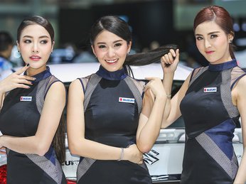 Người đẹp khoe sắc ở triển lãm Bangkok Motor Show 2017
