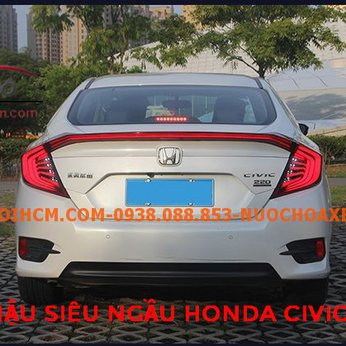 Thay cụm đèn led Liền Cốp siêu ngầu Honda Civic 2018-2020