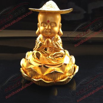 Tượng Phật Nước Hoa ô tô Phong Thủy Cao Cấp