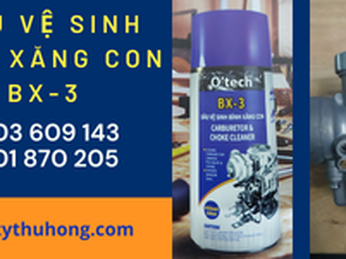 Bình xịt dầu vệ sinh bình xăng con BX-3 hiệu quả