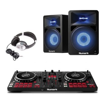 Combo Bàn DJ Khởi Nghiệp - Mixtrack Pro FX + Loa Kiểm Âm Nwave 580L + Tai Nghe HF125