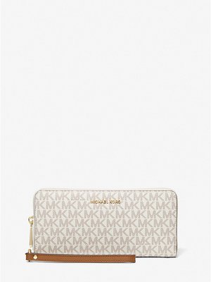 Ví Nữ Michael Kors size lớn 35F8GTVT3B Jet Set Travel Wallet Vanilla