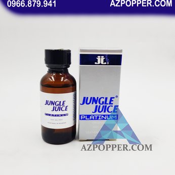 Popper Jungle Juice Platinum 30ml chai tròn cảm xúc tuông trào mạnh mẽ