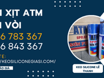 BÌNH XỊT PHUN SƠN ATM giá sỉ màu thông dụng