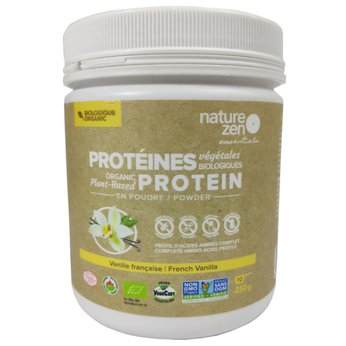 Bột Protein Ngũ cốc Hữu Cơ Cô Đặc Nature Zen - vị Vani 250gm