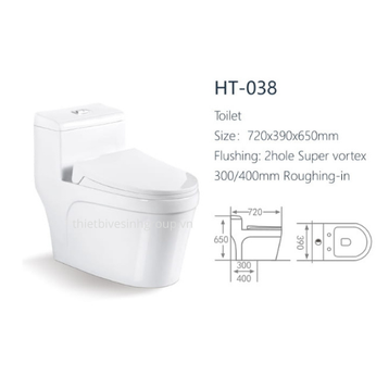 Bồn cầu Hwata HT038