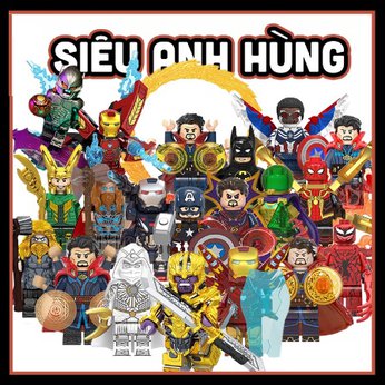 Lego Marvel - Lego siêu anh hùng - Lego Minifigures - Nhân vật lego