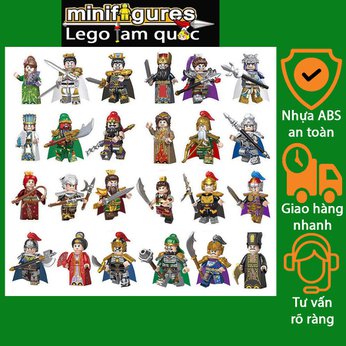 Lego Tam Quốc - 36 Nhân vật Lego - Tam Quốc Lego Minifigures