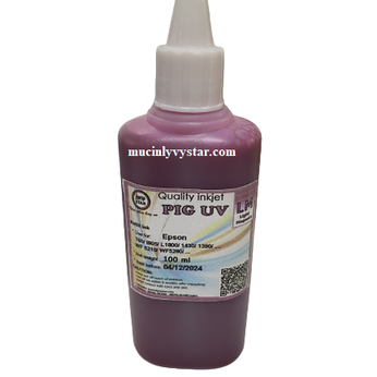 Mực dầu hồng nhạt Pigment UV 100ml