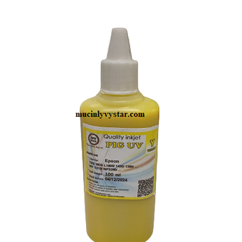 Mực dầu vàng Pigment UV 100ml