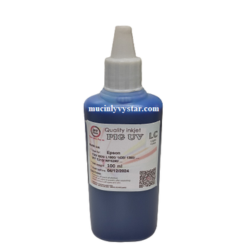 Mực dầu màu xanh nhạt Pigment UV 100ml