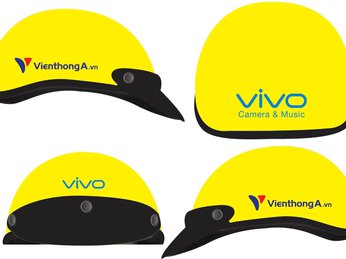 Công ty sản xuất nón bảo hiểm in logo theo yêu cầu