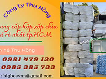 Chuyên cung cấp hộp cơm xốp chia ngăn giá rẻ nhất TPHCM