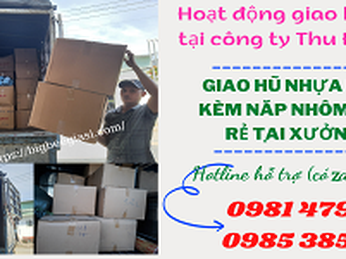 Giao hàng tận nơi hũ nhựa PET kèm nắp nhôm cho khách sỉ Bình Tân