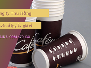 Các loại ly giấy dàng cho quán càphê, đồ uống take away