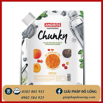 MỨT CHUNKY MƠ SƠ RI & HẠT CHIA