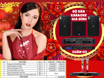 Top 5 bộ dàn karaoke gia đình dưới 30 triệu đáng mua nhất trong dịp tết nguyên đán 2022