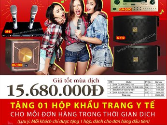 LẮP ĐẶT DÀN ÂM THANH KARAOKE GIA ĐÌNH 20m2 VÀ 30m2