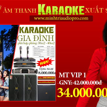 DÀN KARAOKE GIA ĐÌNH CAO CẤP GIẢM GIÁ LÊN ĐẾN 8 TRIỆU ĐỒNG